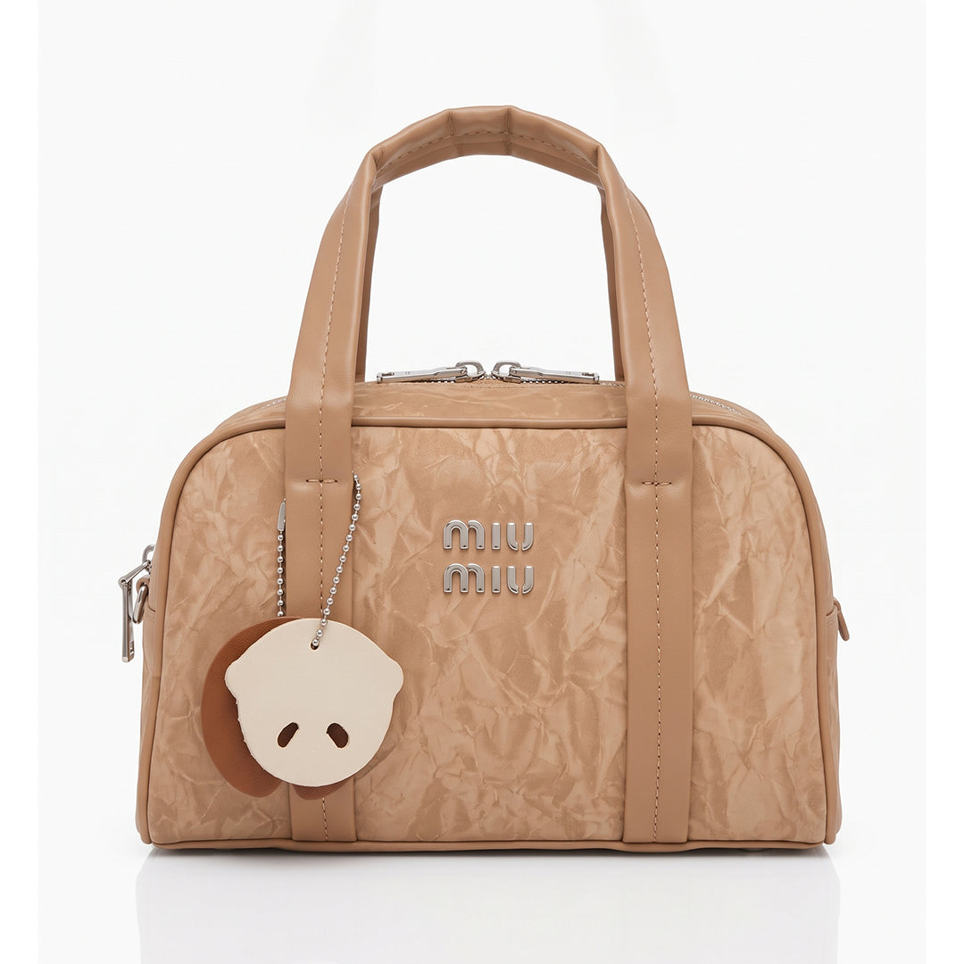 MIU MIU CARAMEL BOWLER