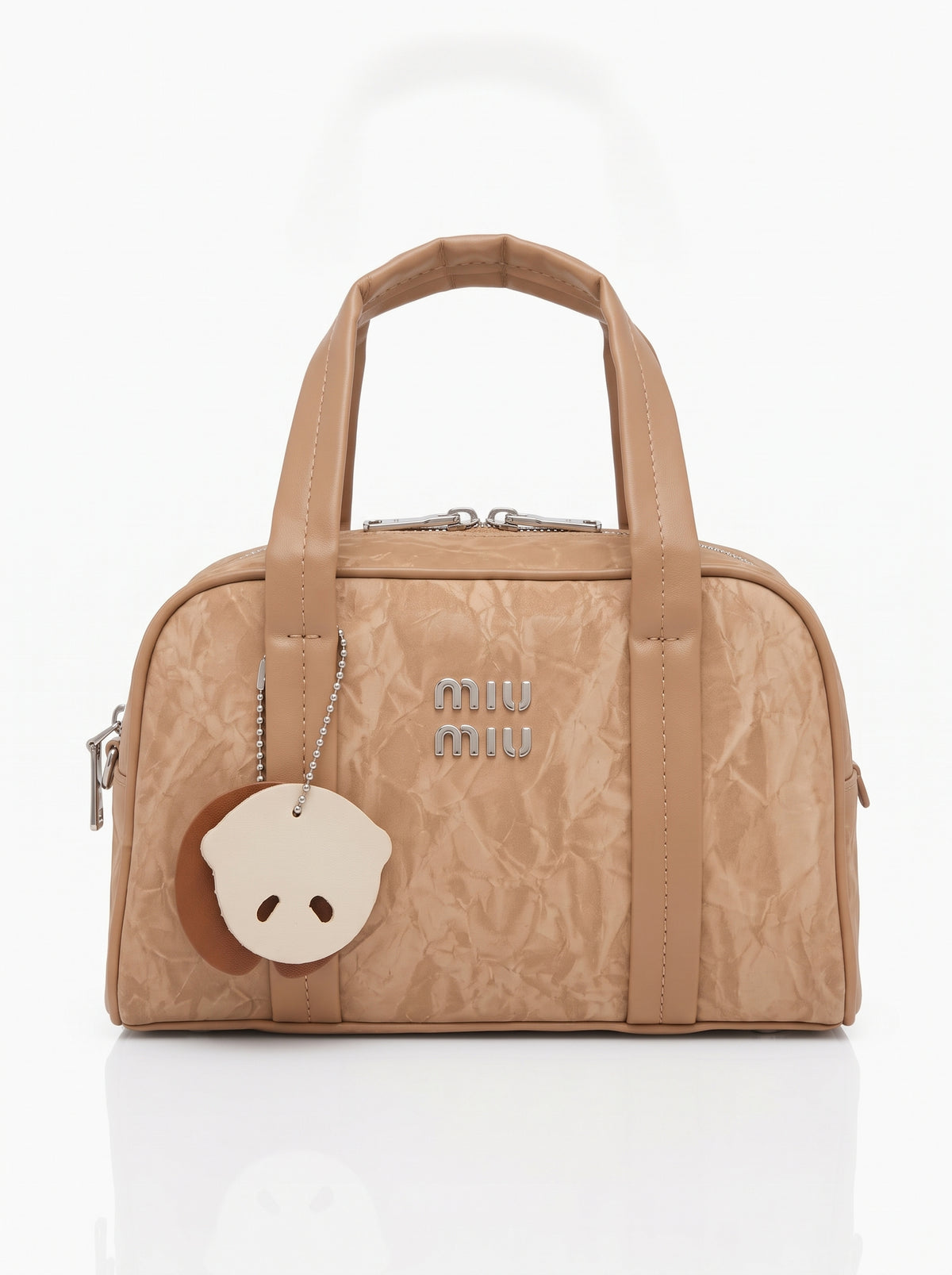MIU MIU CARAMEL BOWLER