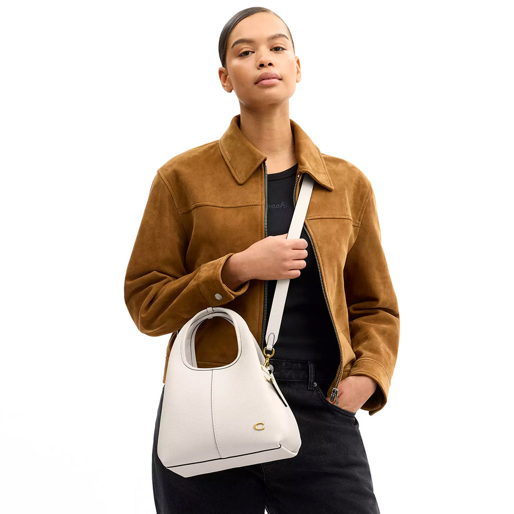 Lana Premium Hobo Bag – White