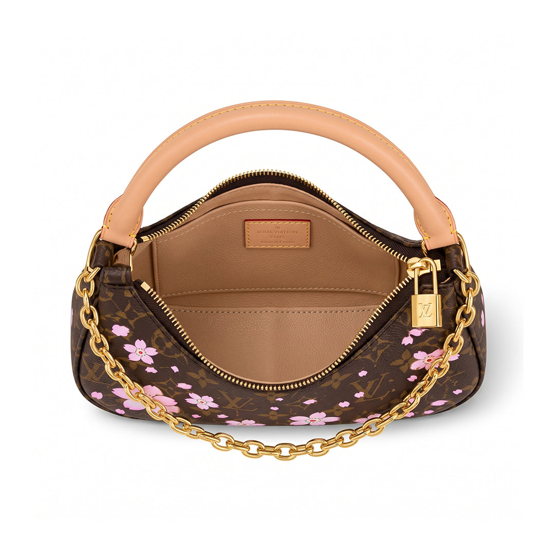 LV Monogram Pink Blossom Shoulder Bag