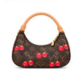 LV Monogram Cherry Print Shoulder Bag