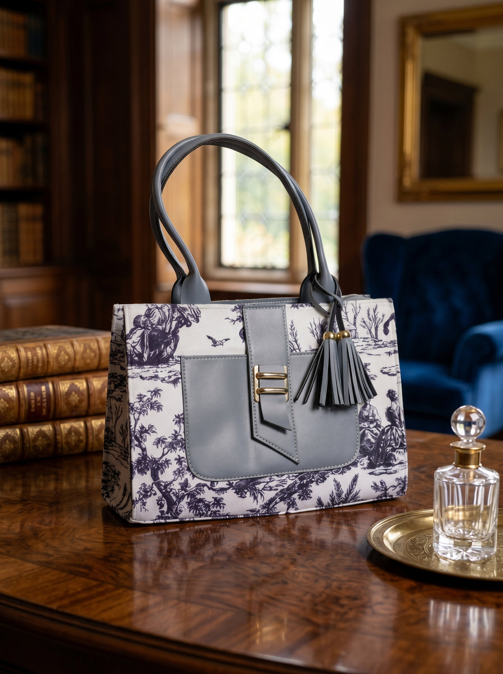 TOILE DE JOUY HERITAGE Tote Bag